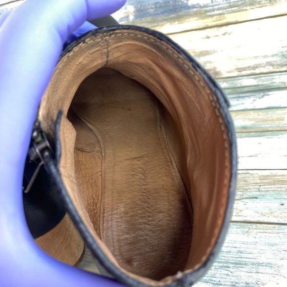 Madewell Lucien Black Leather Ankle Boots - Picture 5 of 13